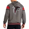 Gray Atlanta Falcons Extreme Hoodie product image