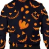 Halloween Pumpkins Pattern Black Jacket product image