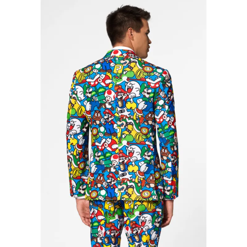 Halloween Super Mario All Over Print Suit Halloween Super Mario All Over Print Suit product image