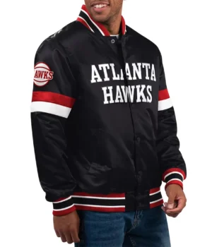 Home Game Atlanta Hawks Black Jacket product image