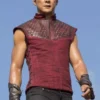 Into the Badlands Sunny Red Leather Vest product image
