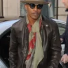 Jamie Foxx Back in Action Brown Leather Jacket product image