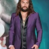 Jason Momoa Joker Suiting Purple Blazer product image