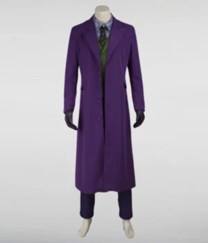 Joaquin Phoenix Joker Suede Leather Trench Coat product image