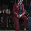 Joker: Folie à Deux Joaquin Phoenix Maroon Suit product image