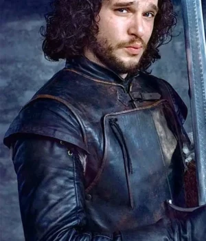 Jon Snow Game Of Thrones Costume Belted Closure Jacket product image