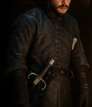Jon Snow Game of Thrones Black Coat product image