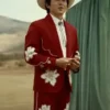 Jupe Nope Costume Steven Yeun Cowboy Red Suit product image
