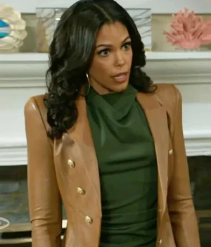 Karla Mosley Beyond the Gates S01 Leather Blazer product image