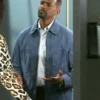 Keith D. Robinson Beyond the Gates S01 Blue Suede Jacket product image