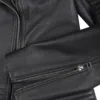 Women's Black Leather Biker Style Jacket Women's Black Leather Biker Style Jacket product image