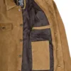 Logan Light Brown Suede Trucker Jacket product image