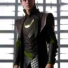 Loki Long Leather Costume Coat Loki Long Leather Costume Coat product image