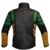 Loki Zipper Closure Leather Jacket product image