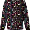 Love Love Halloween Scrub Jacket product image