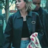 Lucy Freyer Adults S01 Black Leather Jacket product image
