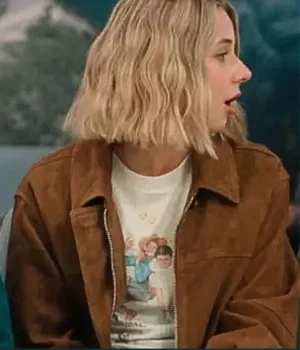 Lucy Freyer Adults S01 Brown Suede Jacket product image