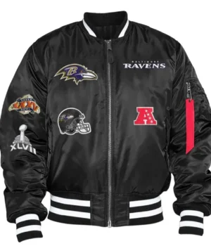 MA-1 Baltimore Ravens Bomber Jacket product image