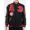Mashup Atlanta Hawks Black Varsity Jacket product image