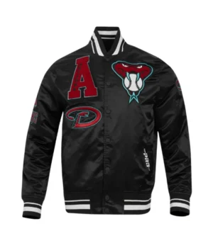 Mashup Classic Rib Arizona Diamondbacks Satin Jacket product image