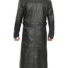 Jackson Men's Black Leather Long Duster Coat product image