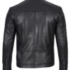 Carrie Men's Black Cafe Racer Leather Jacket Carrie Men's Black Cafe Racer Leather Jacket product image