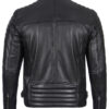 Felix Men's Black Biker Style Leather Jacket Felix Men's Black Biker Style Leather Jacket product image