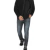 Bond Men's Black Casual Suede Jacket Bond Men's Black Casual Suede Jacket product image