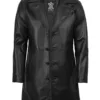 Jackson Men's Black 3/4 Length Real Leather Car Coat Jackson Men's Black 3/4 Length Real Leather Car Coat product image