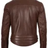 Frisco Mens Dark Brown Quilted Asymmetrical Leather Biker Style Jacket Frisco Mens Dark Brown Quilted Asymmetrical Leather Biker Style Jacket product image