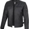 Mens Matte Black Biker Style Real Leather Jacket product image