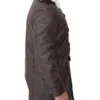 Men's Dark Brown Sherpa Coat product image