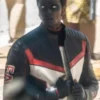 Mister Terrific Superman Black and White Leather Jacket Mister Terrific Superman Black and White Leather Jacket product image