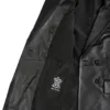 Women's Black Double Breasted Leather Blazer Women's Black Double Breasted Leather Blazer product image