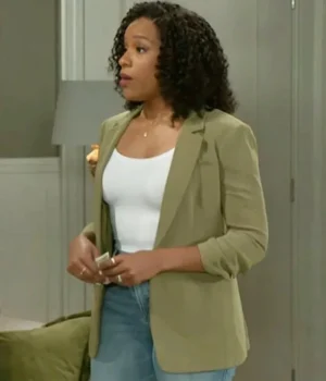 Naomi Hamilton Hawthorne Beyond the Gates S01 Green Blazer product image