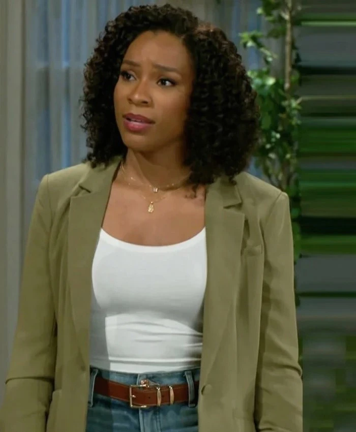 Naomi Hamilton Hawthorne Beyond the Gates S01 Green Blazer Naomi Hamilton Hawthorne Beyond the Gates S01 Green Blazer product image