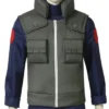 Naruto Kakashi Hatake Cotton Flak Green Zip Up Vest product image