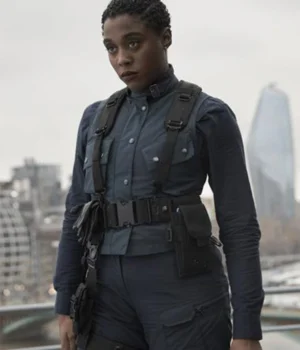 No Time to Die Nomi Cotton Black Vest product image