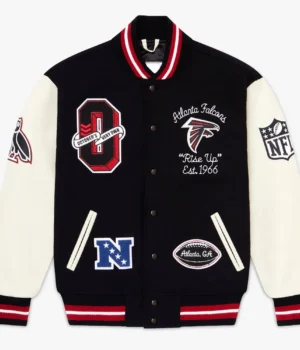 OVO Atlanta Falcons Varsity Jacket product image