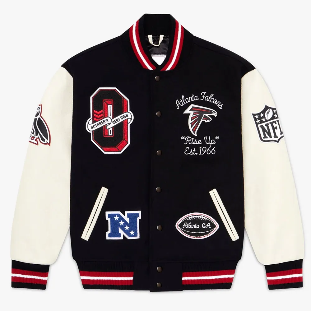 OVO Atlanta Falcons Varsity Jacket OVO Atlanta Falcons Varsity Jacket product image