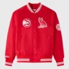 OVO Atlanta Hawks Red Jacket product image