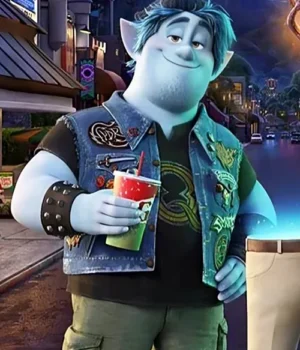 Onward Barley Lightfoot Blue Vest With Patches product image