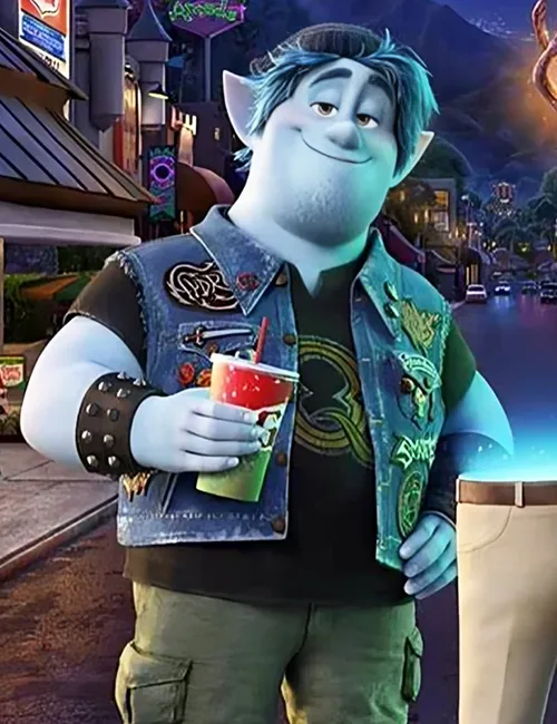 Onward Barley Lightfoot Blue Vest With Patches Onward Barley Lightfoot Blue Vest With Patches product image