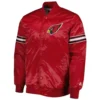 Pick and Roll Arizona Cardinals Red Satin Jacket product image