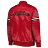 Pick and Roll Arizona Cardinals Red Satin Jacket product image