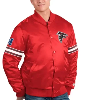 Pick and Roll Atlanta Falcons Satin Jacket product image