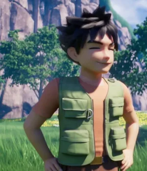 Pokemon Brock Green Cosplay Vest product image