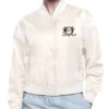 Printed Logo Anaheim Ducks Varsity Satin Jacket product image