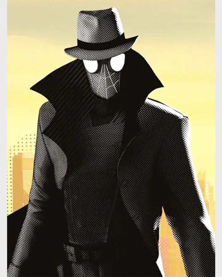 Spider Man Into The Spider Verse Noir Trench Coat Spider Man Into The Spider Verse Noir Trench Coat product image