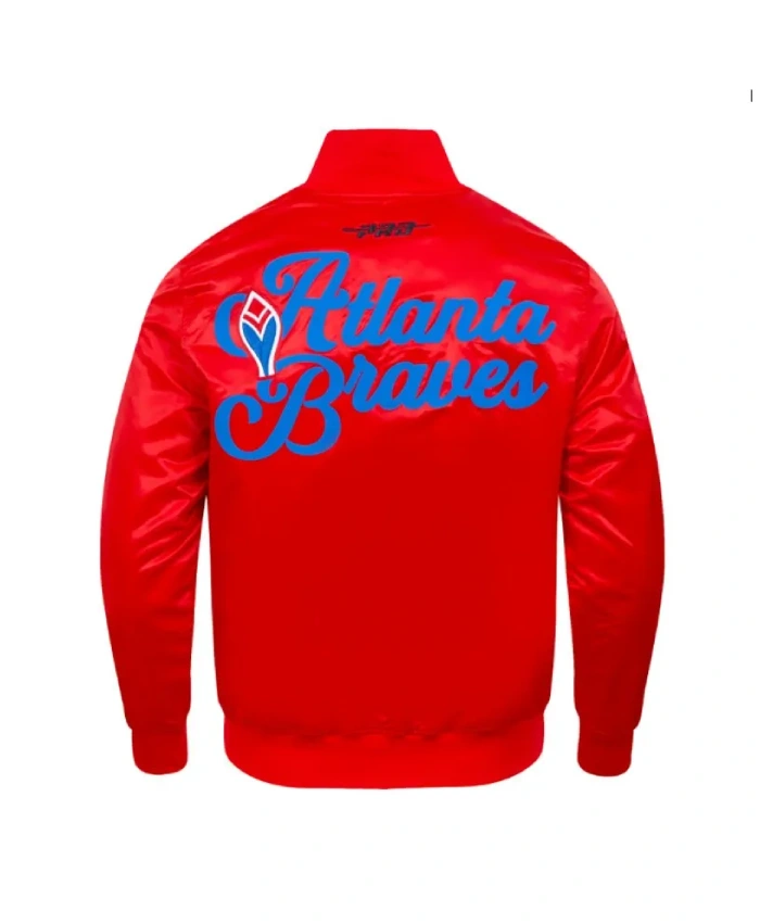 Atlanta Braves Souvenir Satin Jacket Atlanta Braves Souvenir Satin Jacket product image